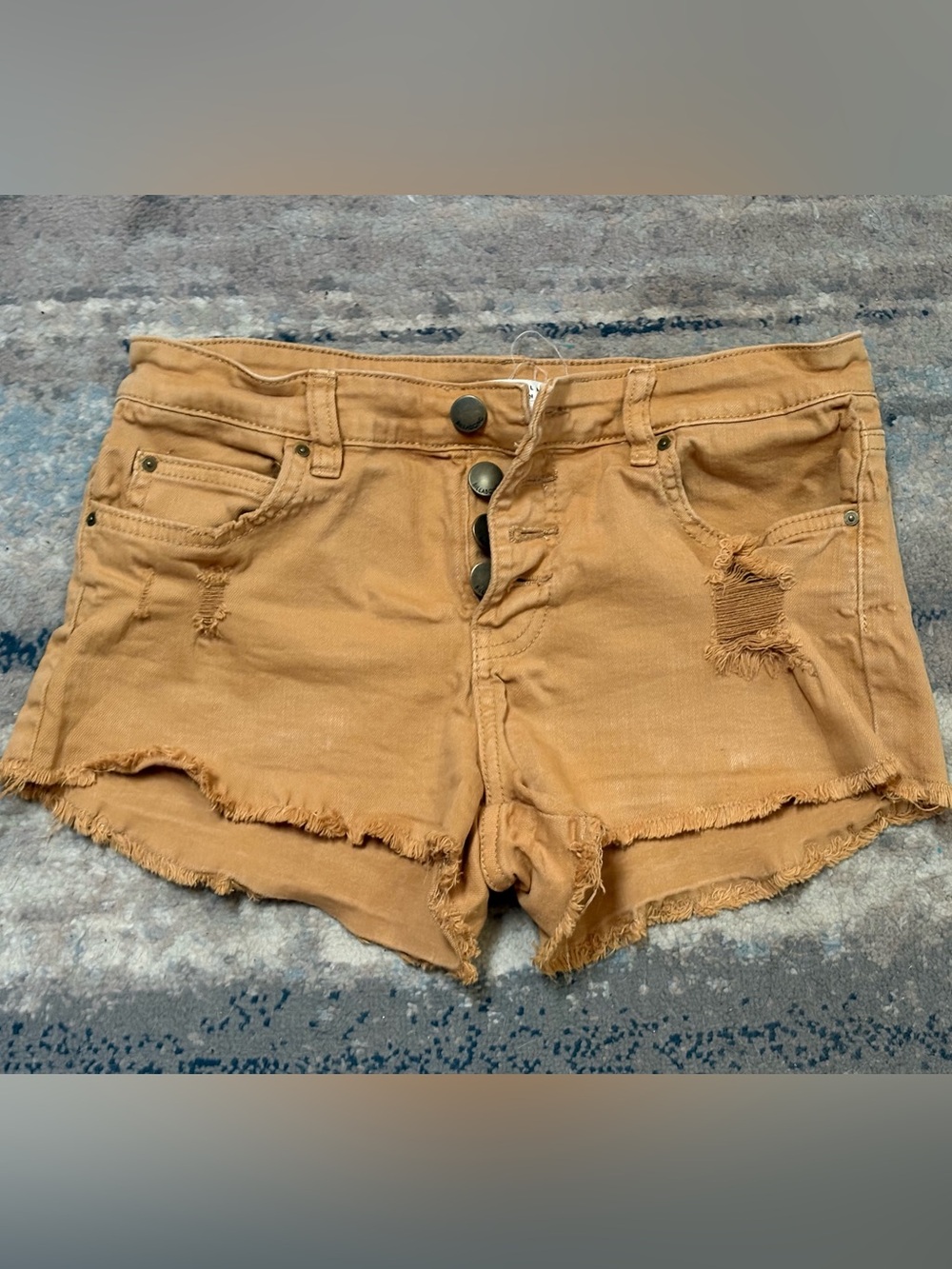 Billabong Women’s Cutoff Distressed Jean Shorts Size S